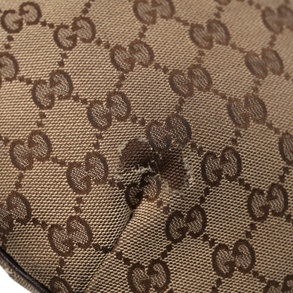 Gucci Monogram Hobo Dark Brown 21 of 32