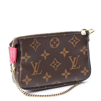 Louis Vuitton Monogram 2017 Christmas Animation Mini Pochette Accessories 2 of 9