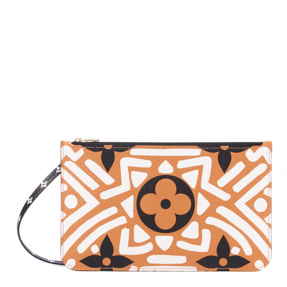 Louis Vuitton Monogram Giant Crafty Neverfull MM GM Pochette Creme Caramel 1 of 8