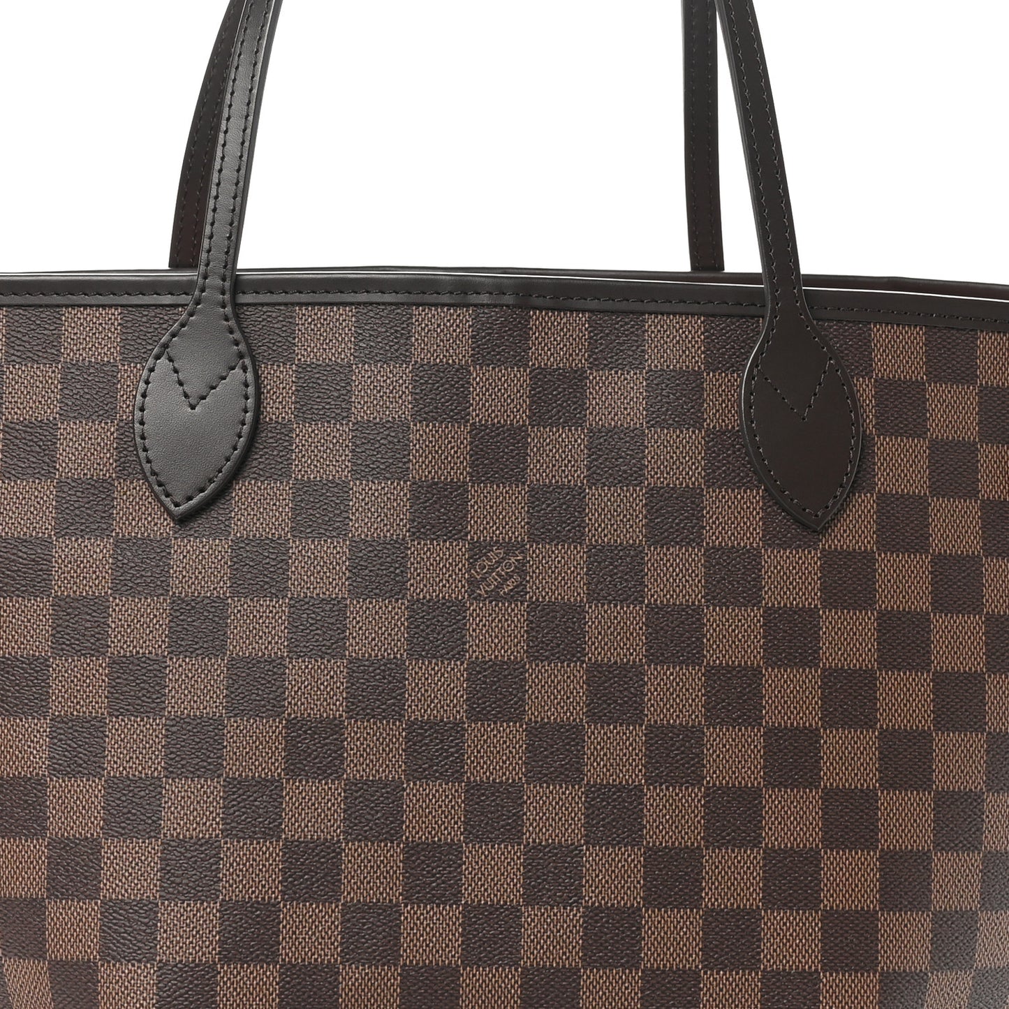 Damier Ebene Neo Neverfull MM Rose Ballerine