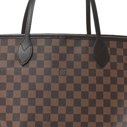 Louis Vuitton Damier Ebene Neo Neverfull MM Rose Ballerine 8 of 10