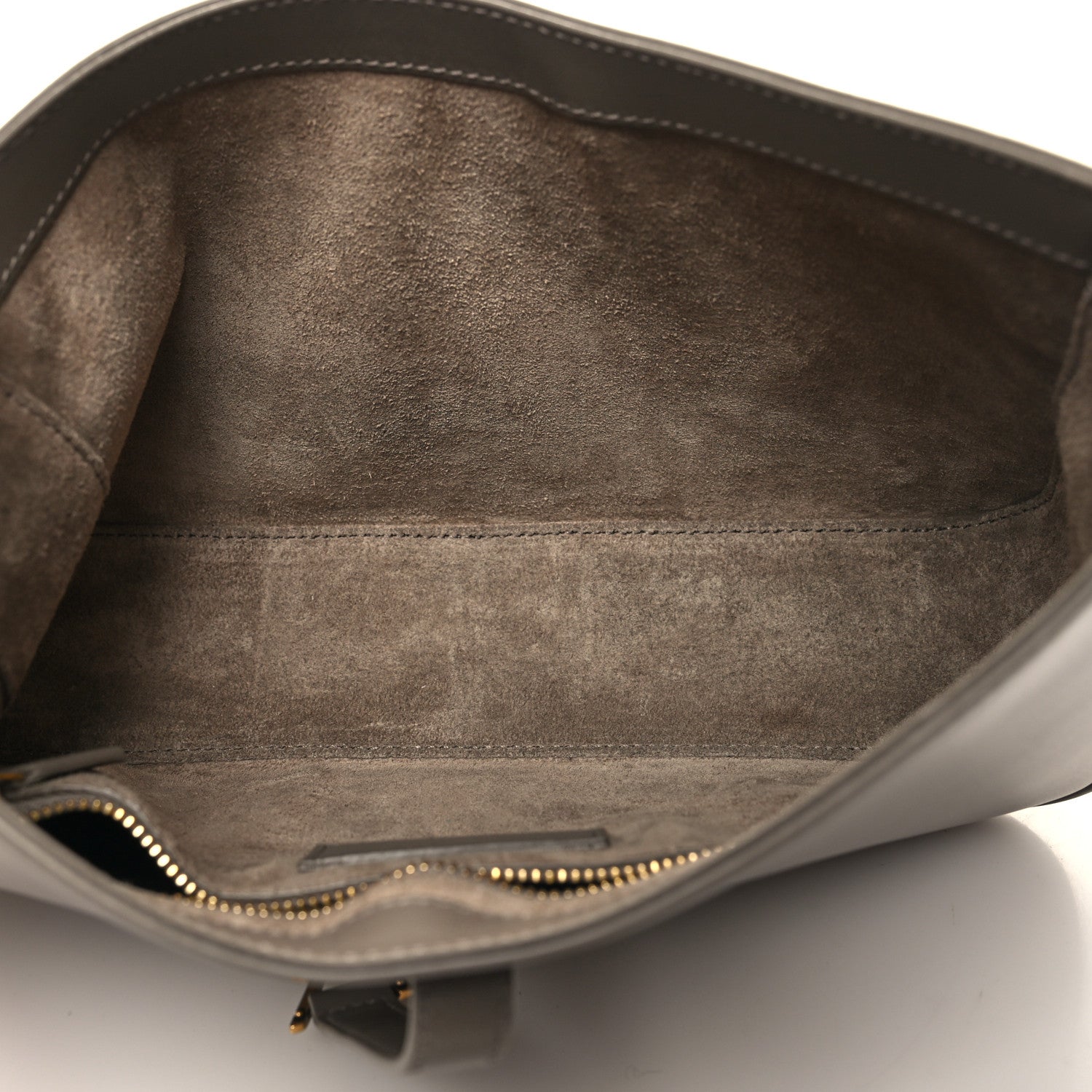 Saint Laurent Smooth Calfskin Le 5 A 7 Hobo Taupe 5 of 10