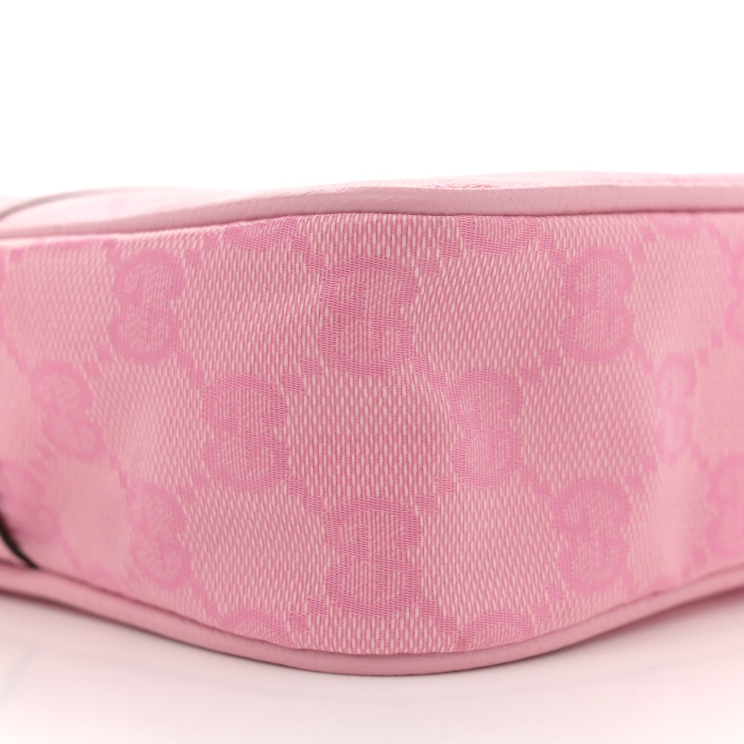 GG Crystal Monogram Mini Shoulder Bag Sugar Pink