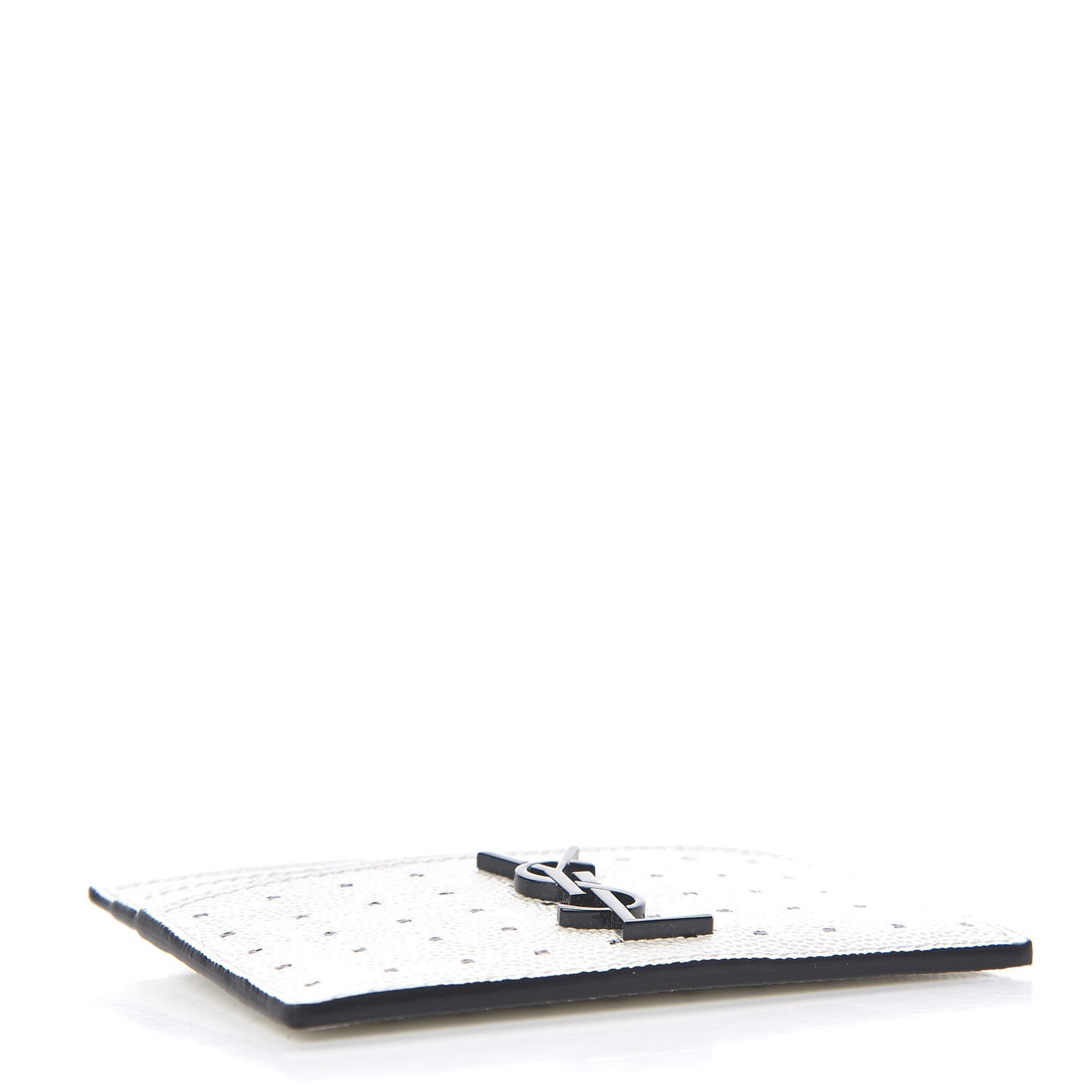 Grain De Poudre Geo Print Card Case White Black