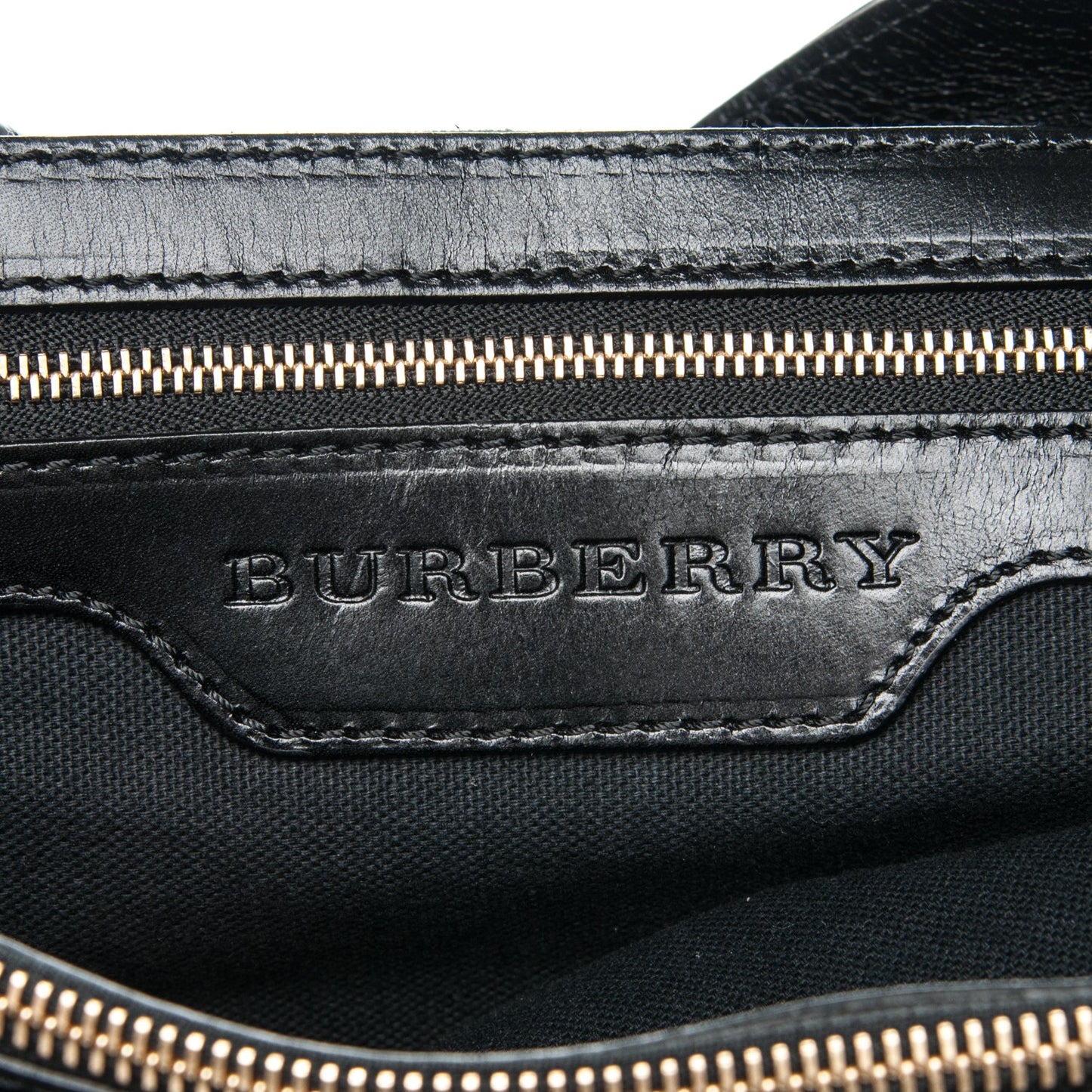 House Check Bridle Calfskin Medium Gosford Hobo Black