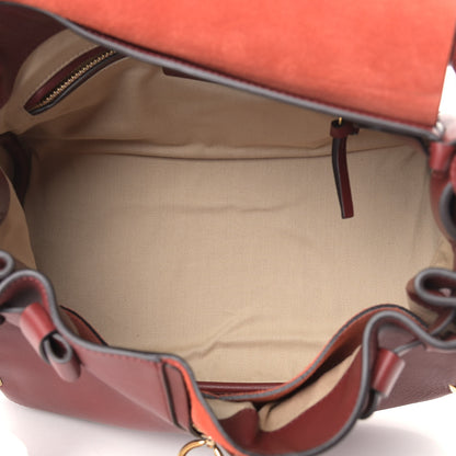 Chloe Calfskin Small Owen Flap Bag Sienna Red 5 of 9