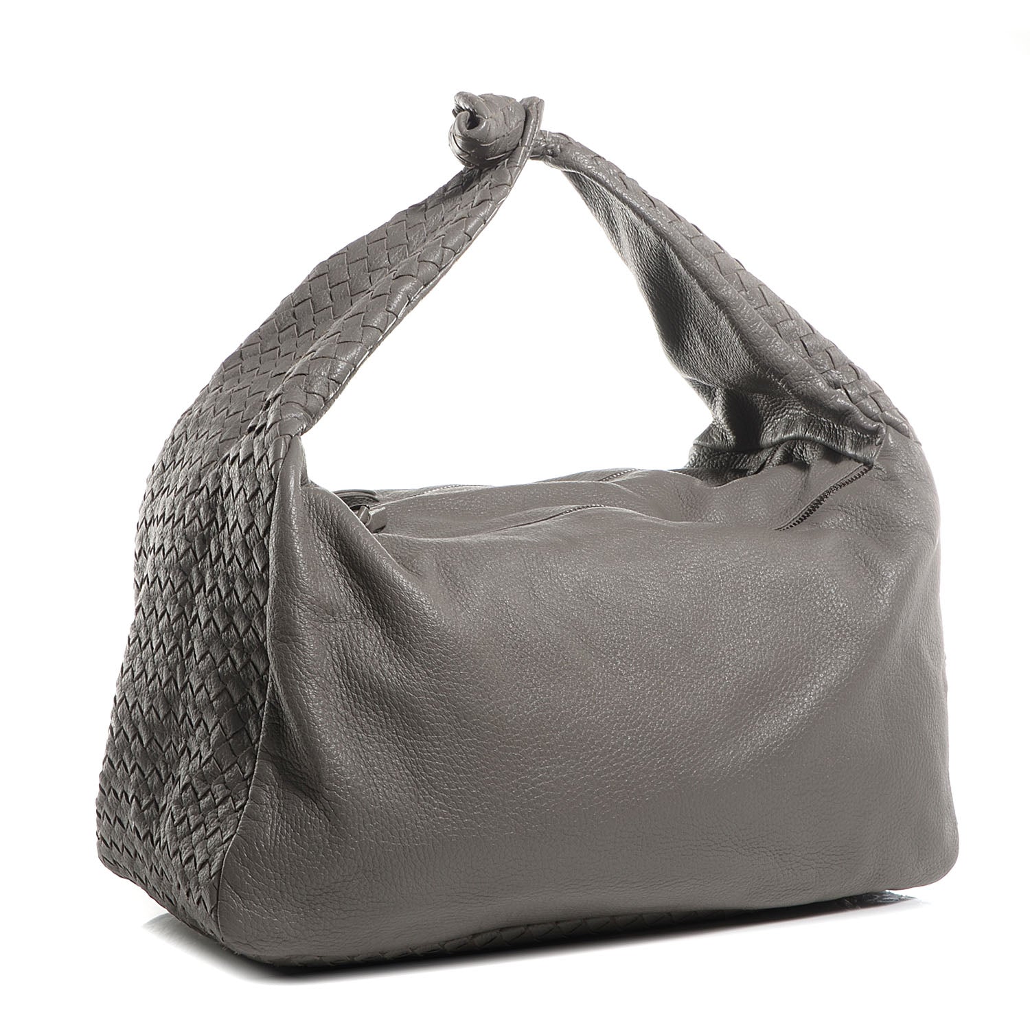 Bottega Veneta Cervo Intrecciato Large Knot Hobo 3 of 8