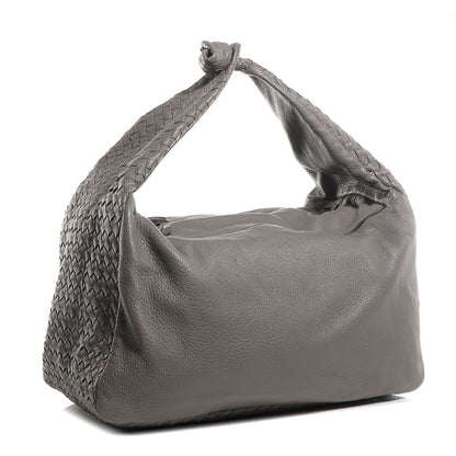 Bottega Veneta Cervo Intrecciato Large Knot Hobo 3 of 8