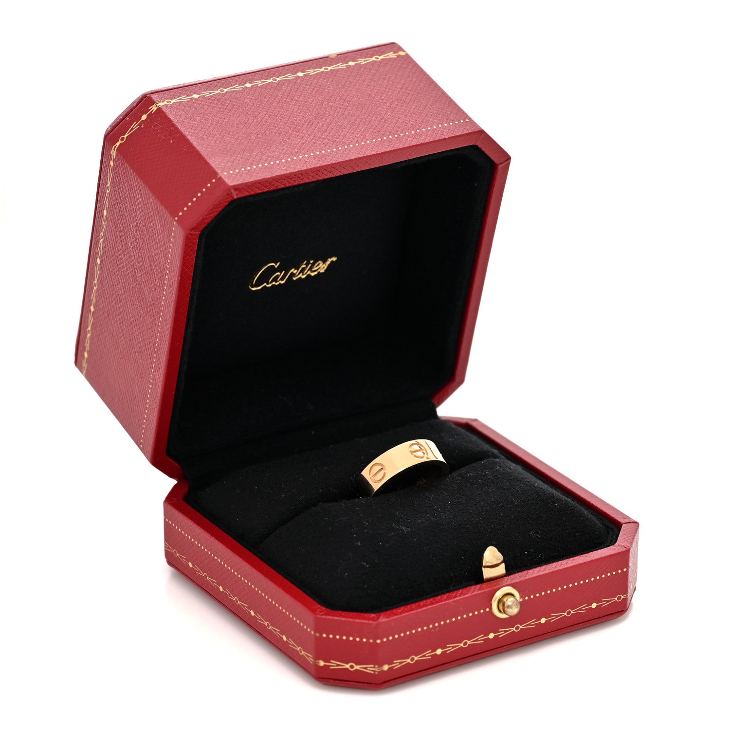 Cartier 18K Yellow Gold 5.5mm LOVE Ring 50 5.5 5 of 5