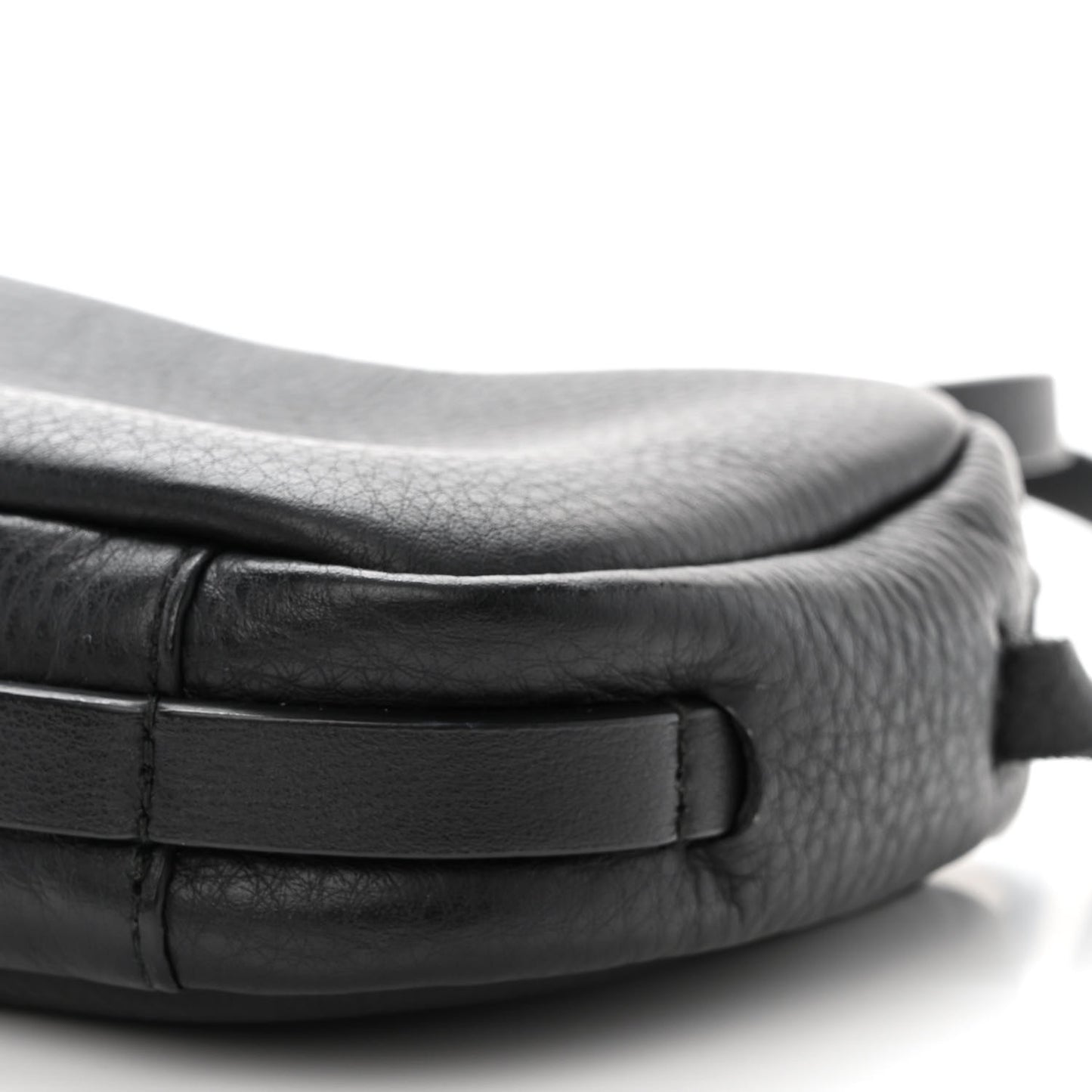 Calfskin Logo XS Everyday Camera Bag Black