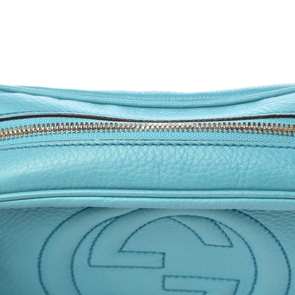 Gucci Pebbled Calfskin Small Soho Disco Bag Deep Cobalt 10 of 18