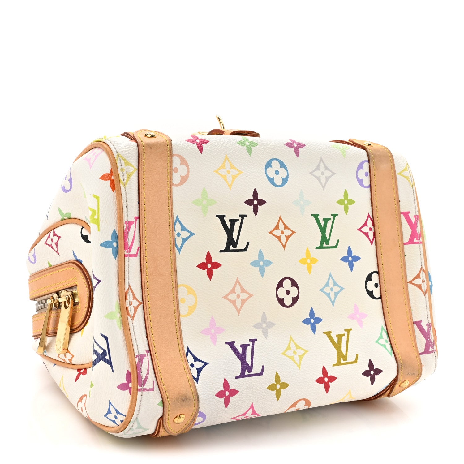 Louis Vuitton Monogram Multicolor Priscilla White 4 of 15