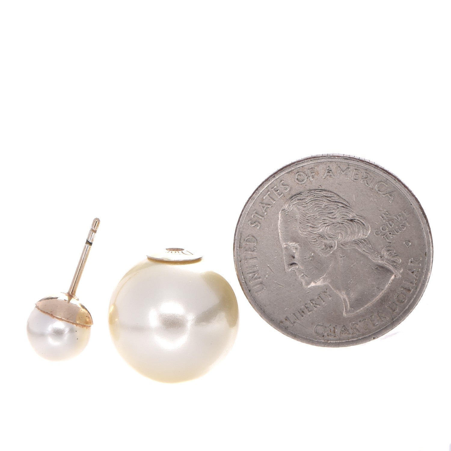 Christian Dior Pearl Mise En Dior Tribal Earrings 2 of 5
