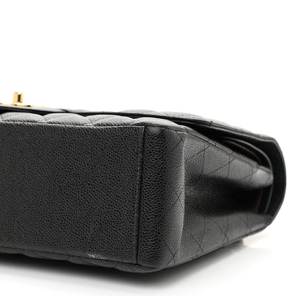 Chanel Caviar Quilted Maxi Double Flap Black 10 of 11