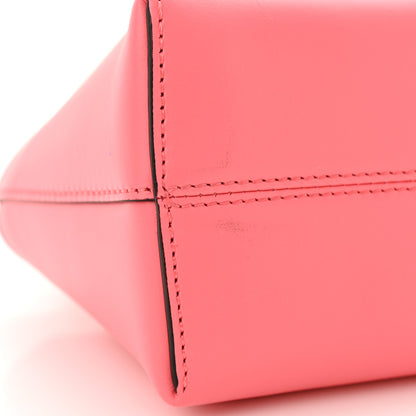 Fendi Vitello King Plexiglass Logo Embossed Mini By The Way Top Handle Boston Bag Pink Dalia 11 of 11