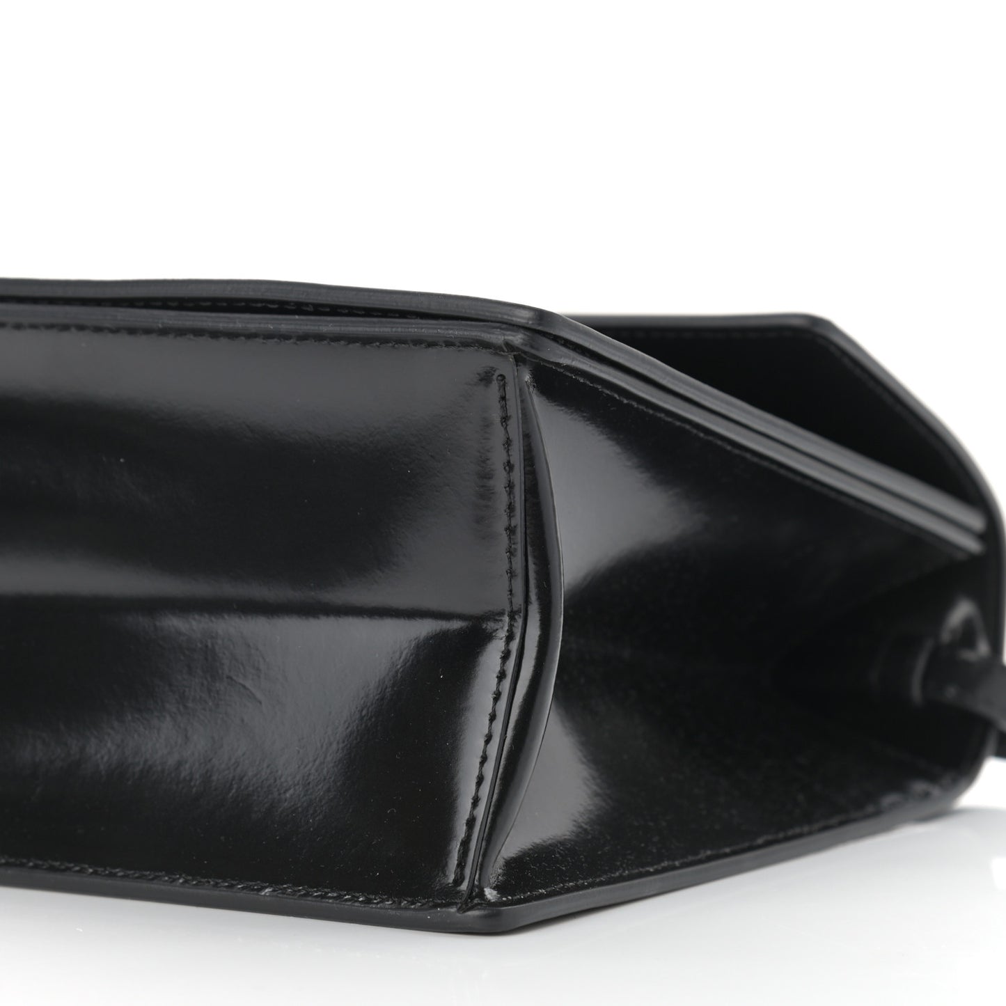 Calfskin Jitney 2.8 Not For Sale Shoulder Bag Black