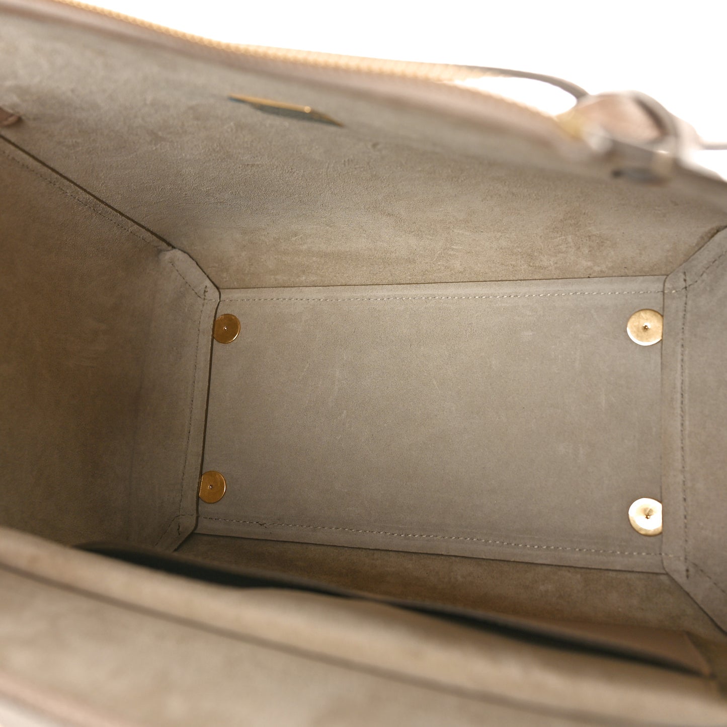 Grained Calfskin Mini Belt Bag Light Taupe