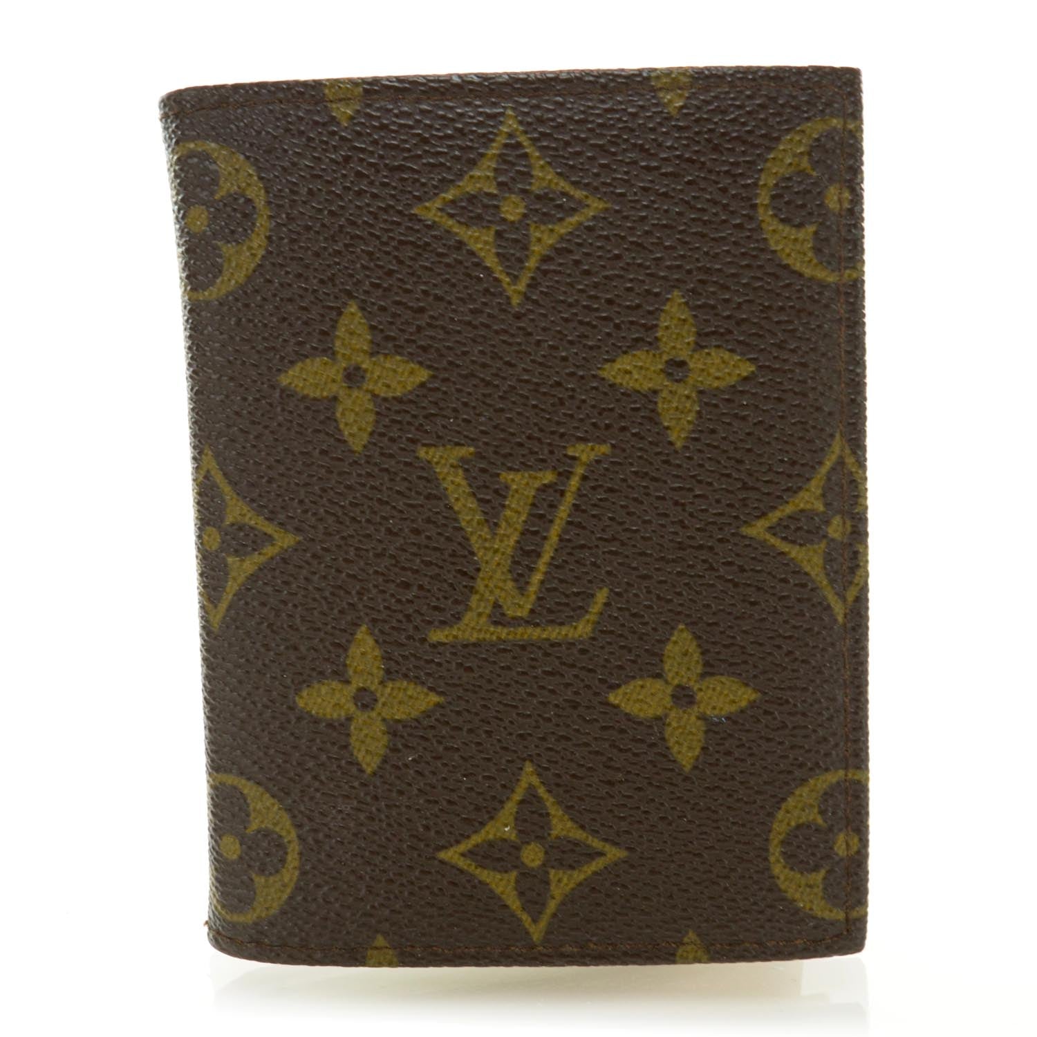 Louis Vuitton Monogram Notebook Holder w Notepad 1 of 7