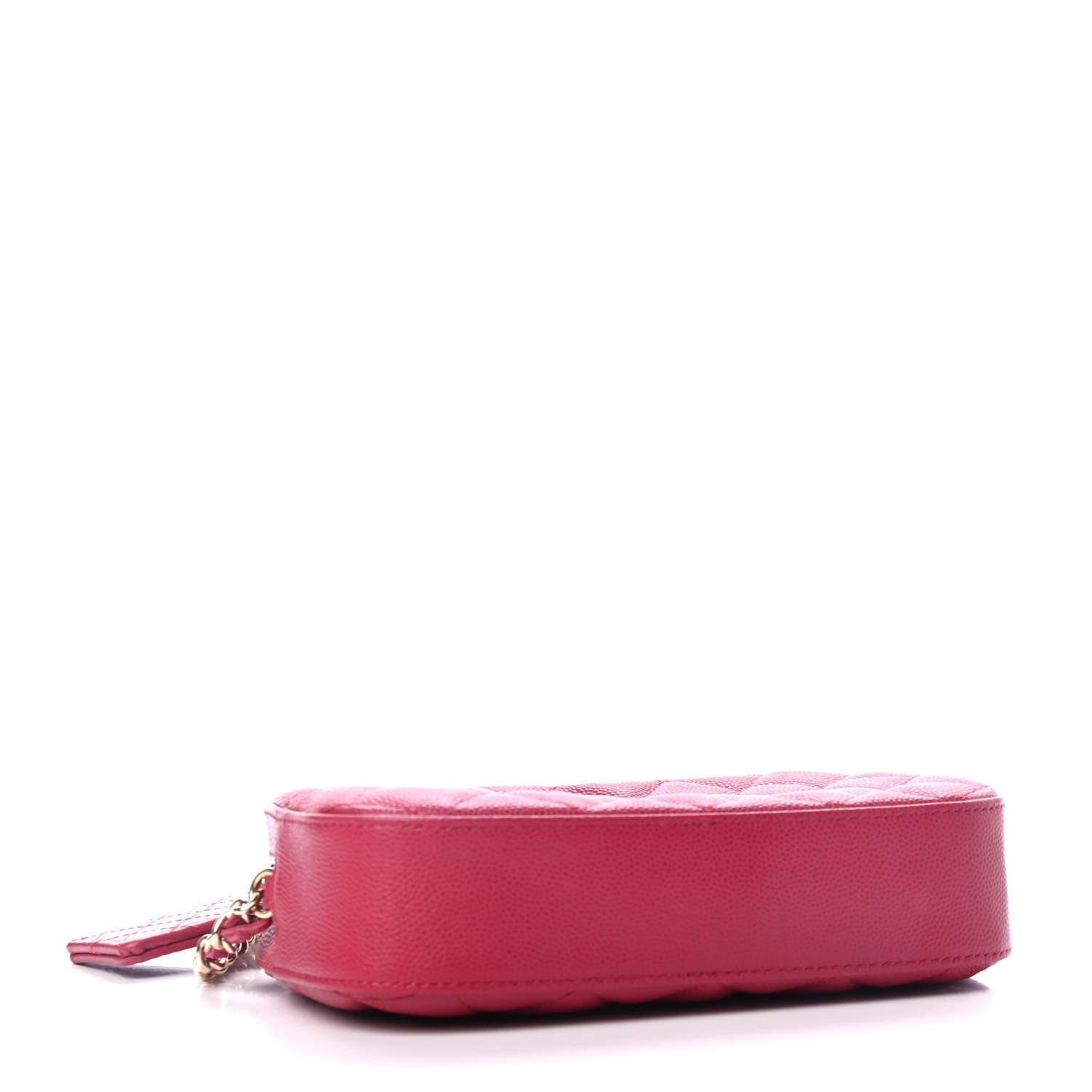 Chanel Caviar Quilted Camera Case Dark Pink 3 of 4