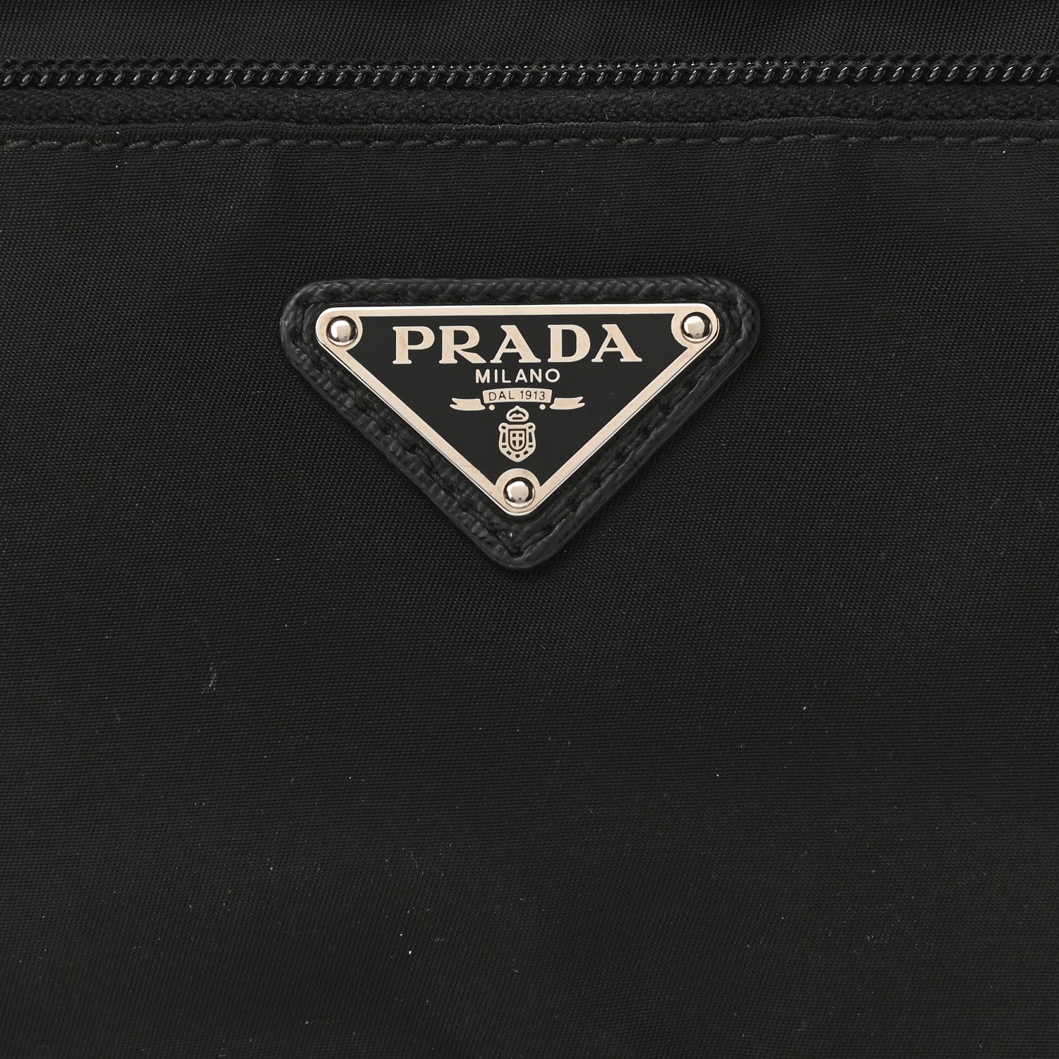 Prada Tessuto Nylon Belt Bag Black 9 of 11