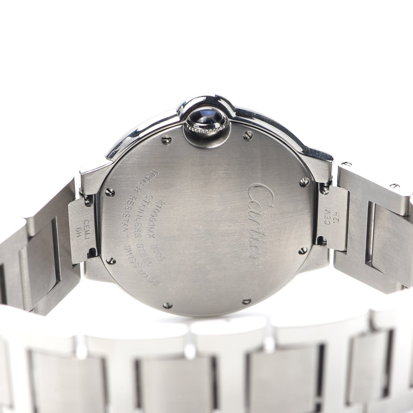 Stainless Steel 36mm Ballon Bleu De Quartz Watch