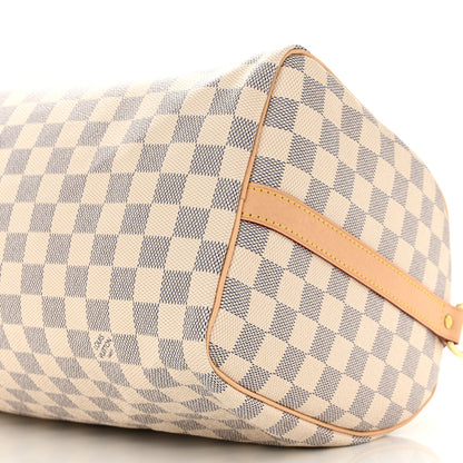 Louis Vuitton Damier Azur Speedy Bandouliere 30 8 of 9