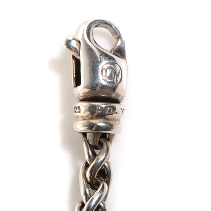 David Yurman Sterling Silver 4mm Wheat Chain Necklace 5 of 6