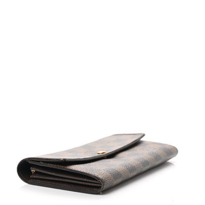 Louis Vuitton Damier Ebene Sarah Wallet 4 of 12