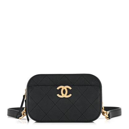 Chanel Caviar Quilted Belt Bag Black 1 of 10