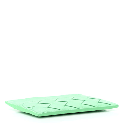 Bottega Veneta Nappa Intrecciato Card Holder Teal 4 of 7