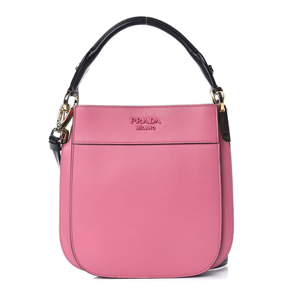 Prada City Calfskin Small Margit Bag Begonia Black 1 of 10
