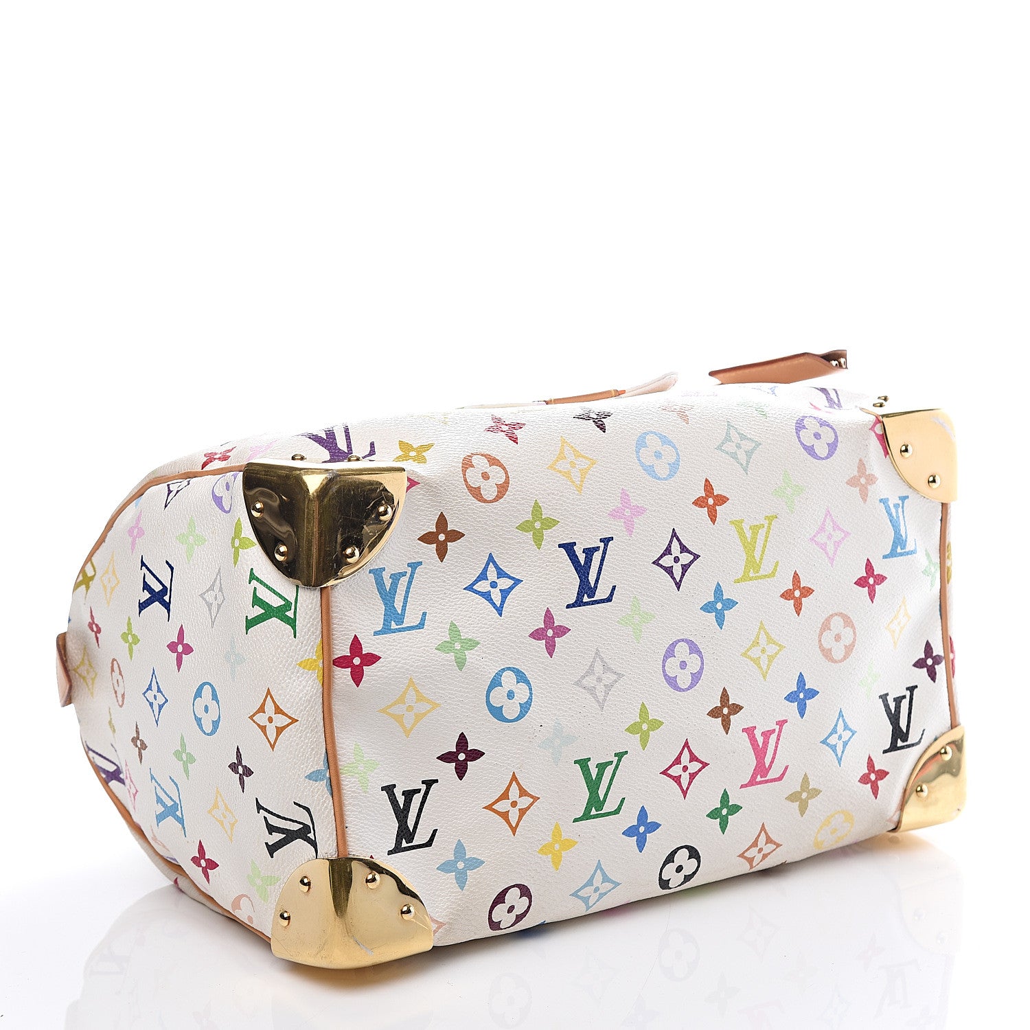 Louis Vuitton Monogram Multicolor Speedy 30 White 3 of 18