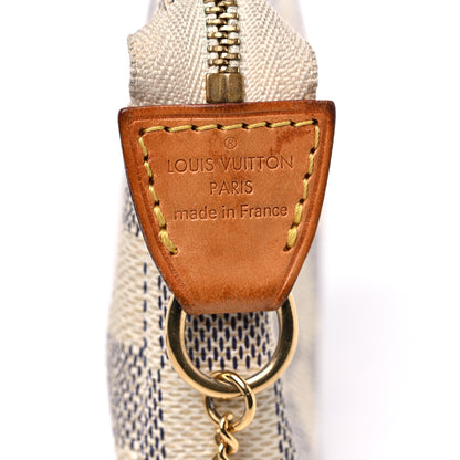 Louis Vuitton Damier Azur Mini Pochette Accessories 8 of 14