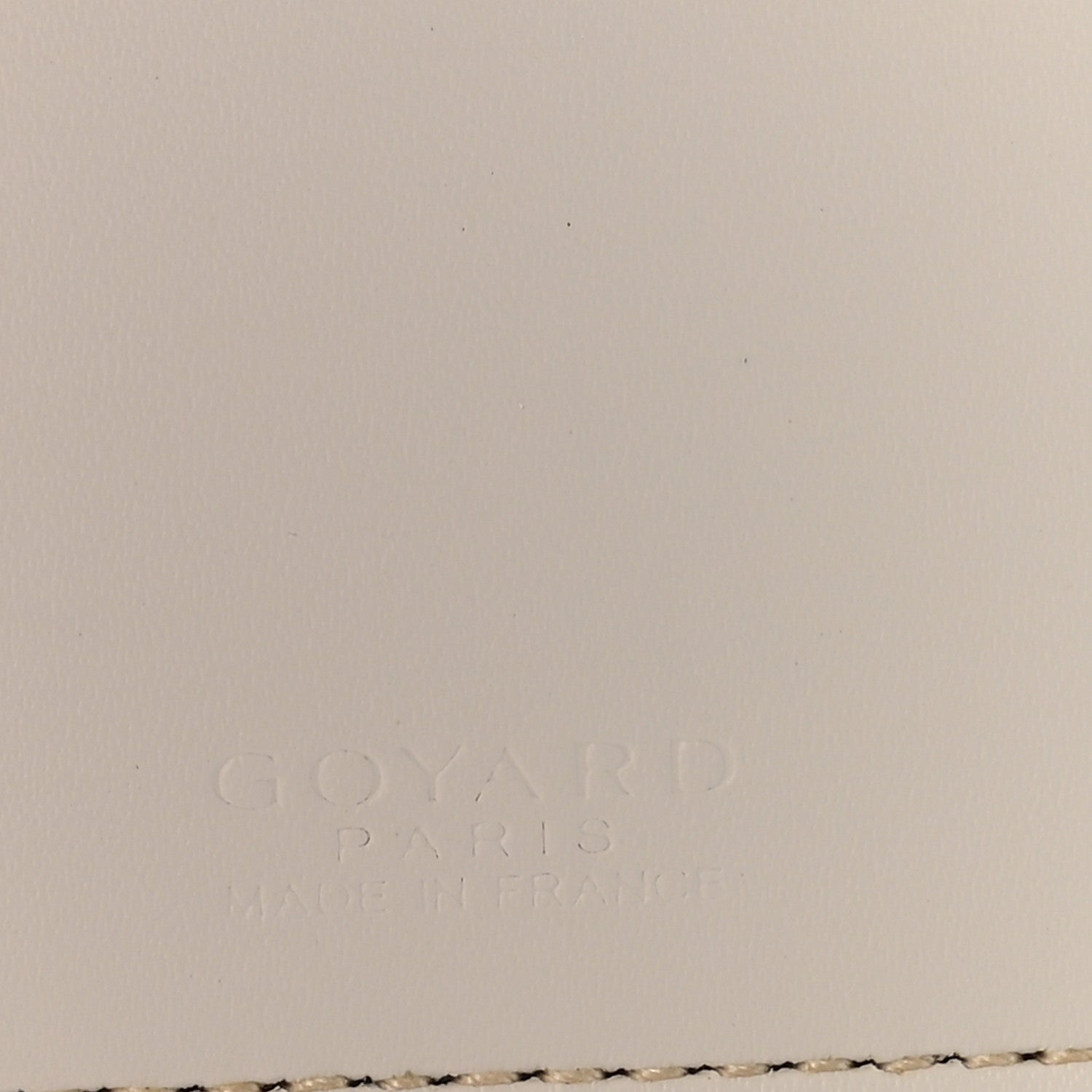 Goyard Goyardine Saint Marc Card Holder White 6 of 6