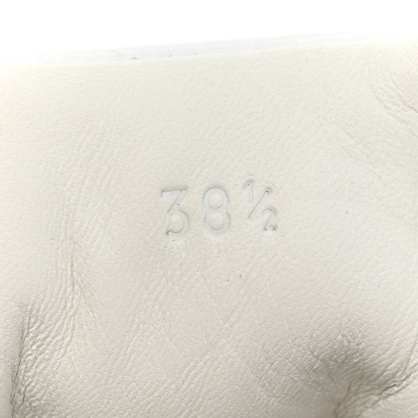 Epsom Calfskin Womens Free Sneakers 38.5 White