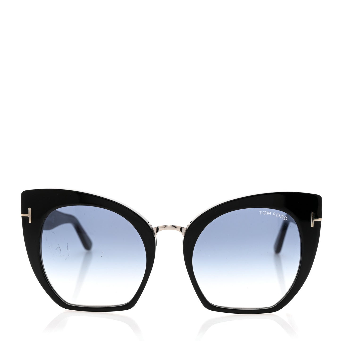 Samantha Cat Eye Sunglasses TF553 Black