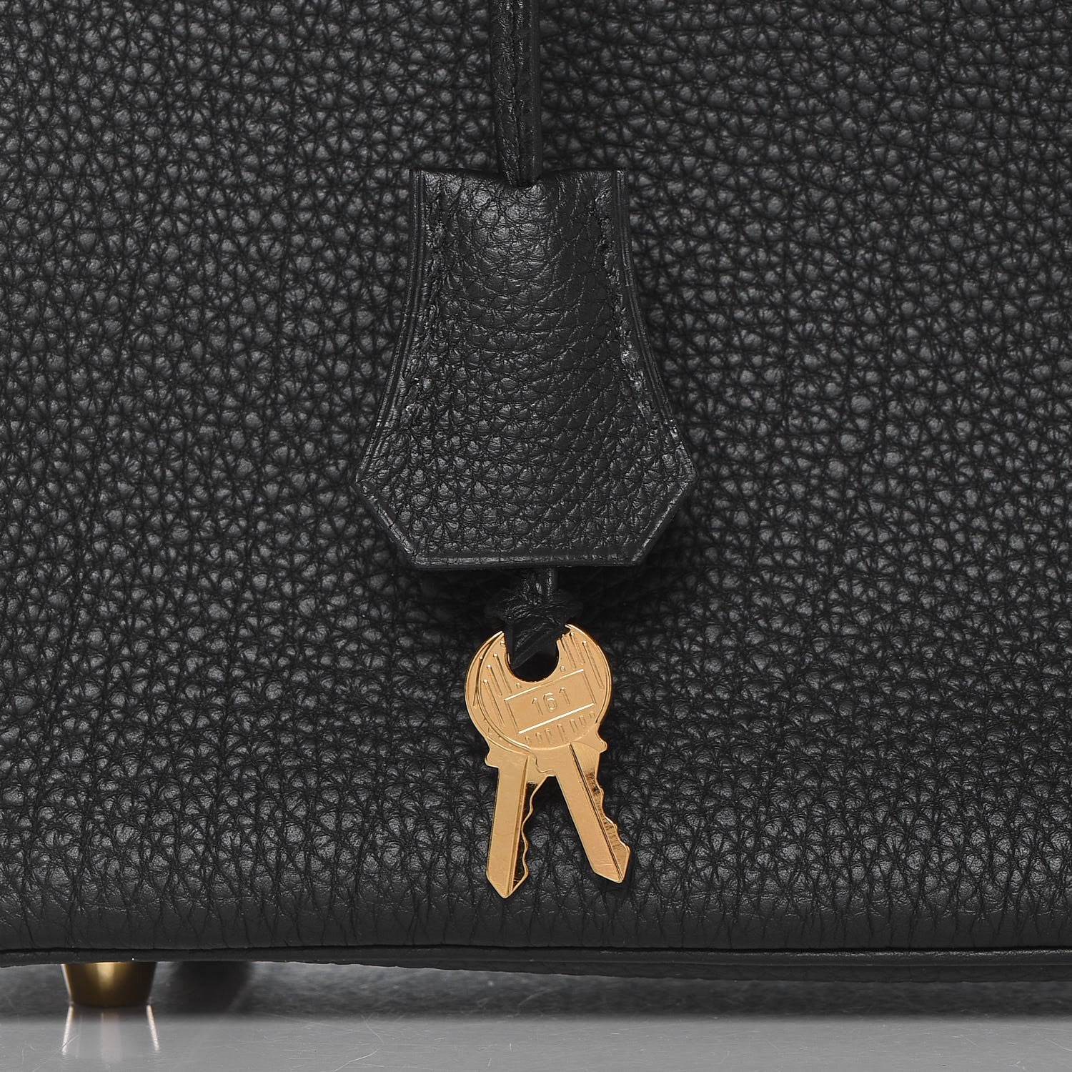 Hermes Togo Birkin 25 Black 12 of 31