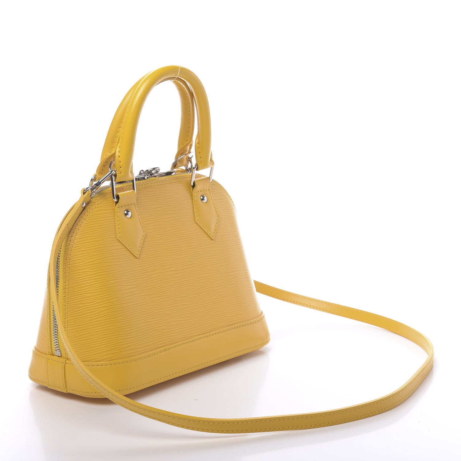 Louis Vuitton Epi Alma BB Citron 3 of 9