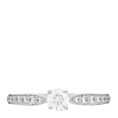 Tiffany Platinum Diamond .21ct Round Brilliant Harmony Engagement Ring 49 5 1 of 6