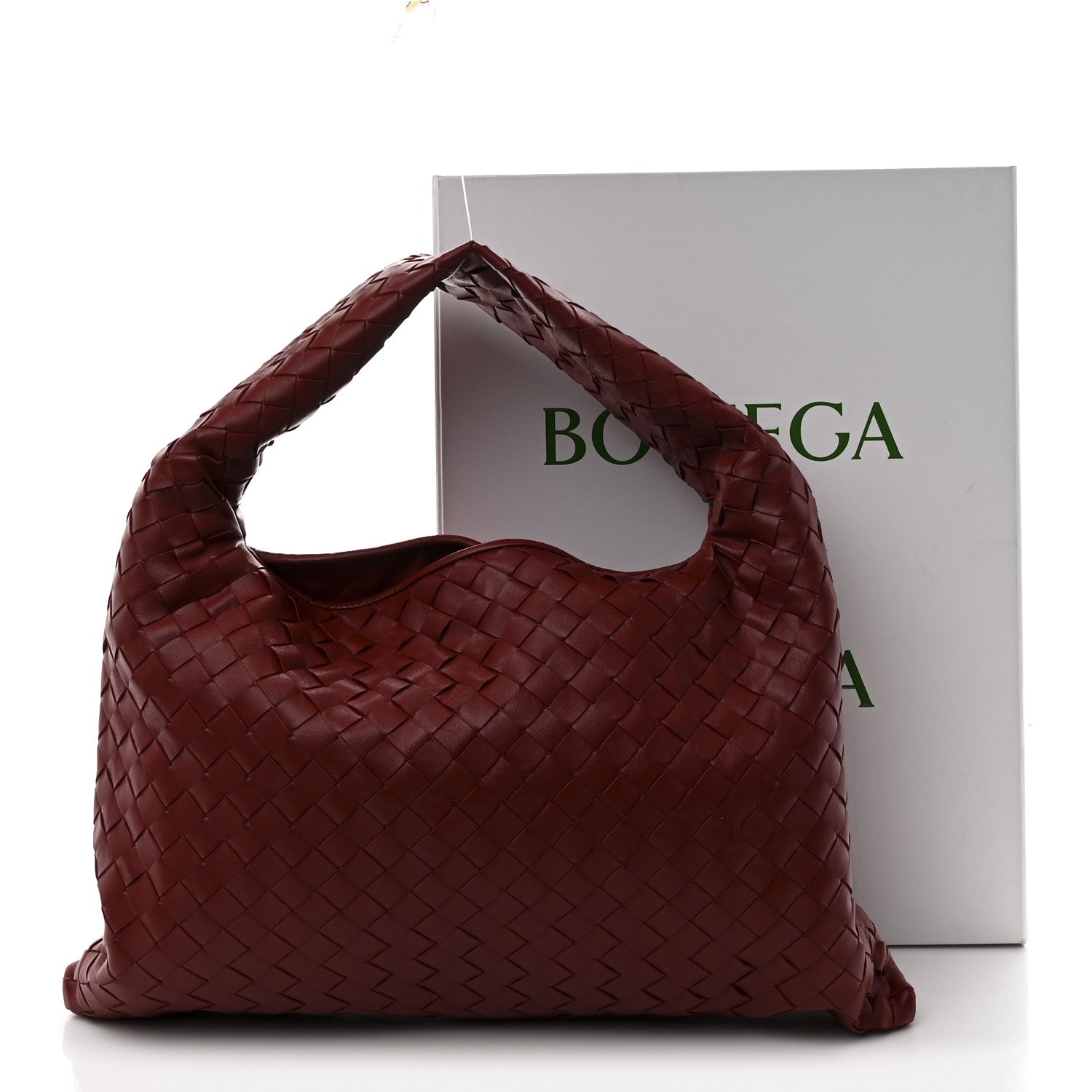 Bottega Veneta Calfskin Intrecciato Small Hop Rosewood 1769914