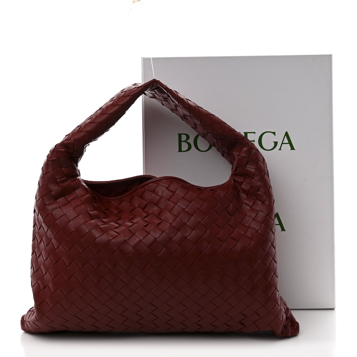 Calfskin Intrecciato Small Hop Rosewood