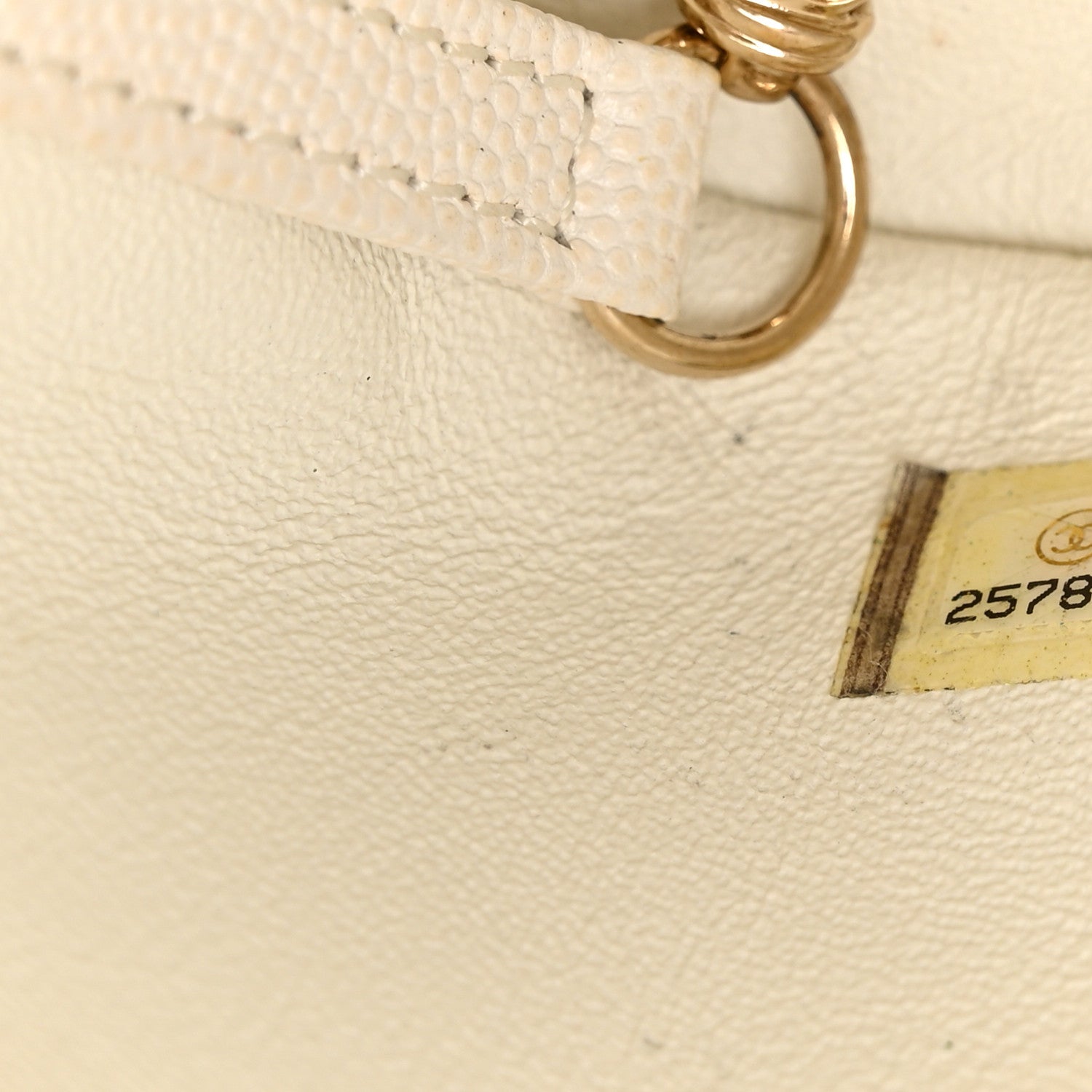 Chanel Caviar Quilted Business Affinity Backpack White 7 of 13