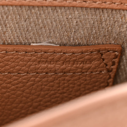 Chloe Grained Calfskin Small Marcie Saddle Bag Wood Rose 7 of 10