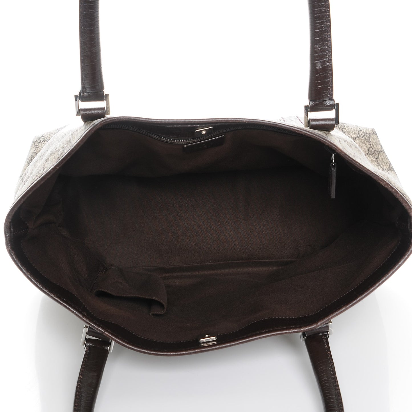 GG Plus Monogram Medium Joy Tote Dark Brown