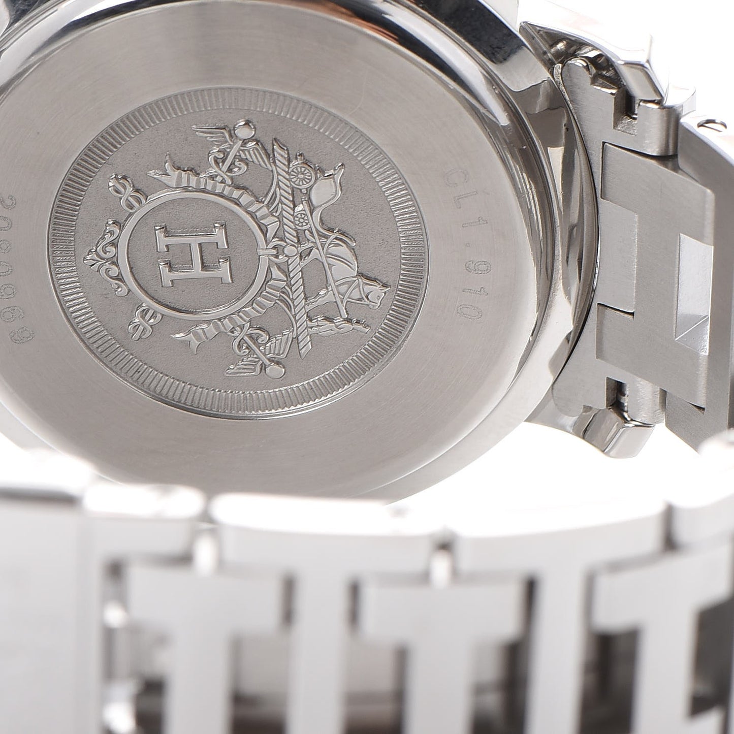 Stainless Steel 38mm Clipper Chronograph Quartz Watch