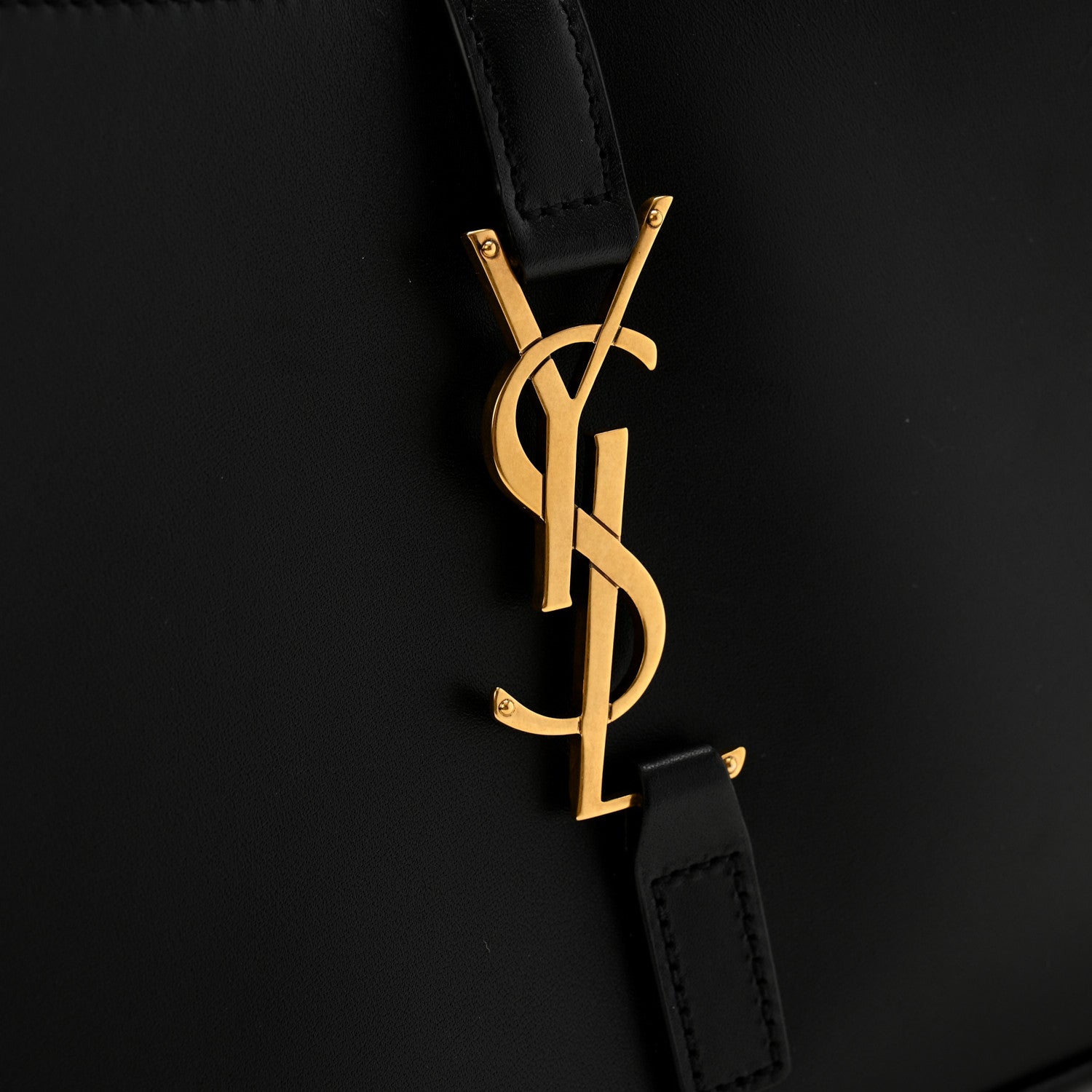 Saint Laurent Smooth Calfskin Le 5 A 7 Hobo Black 11 of 11
