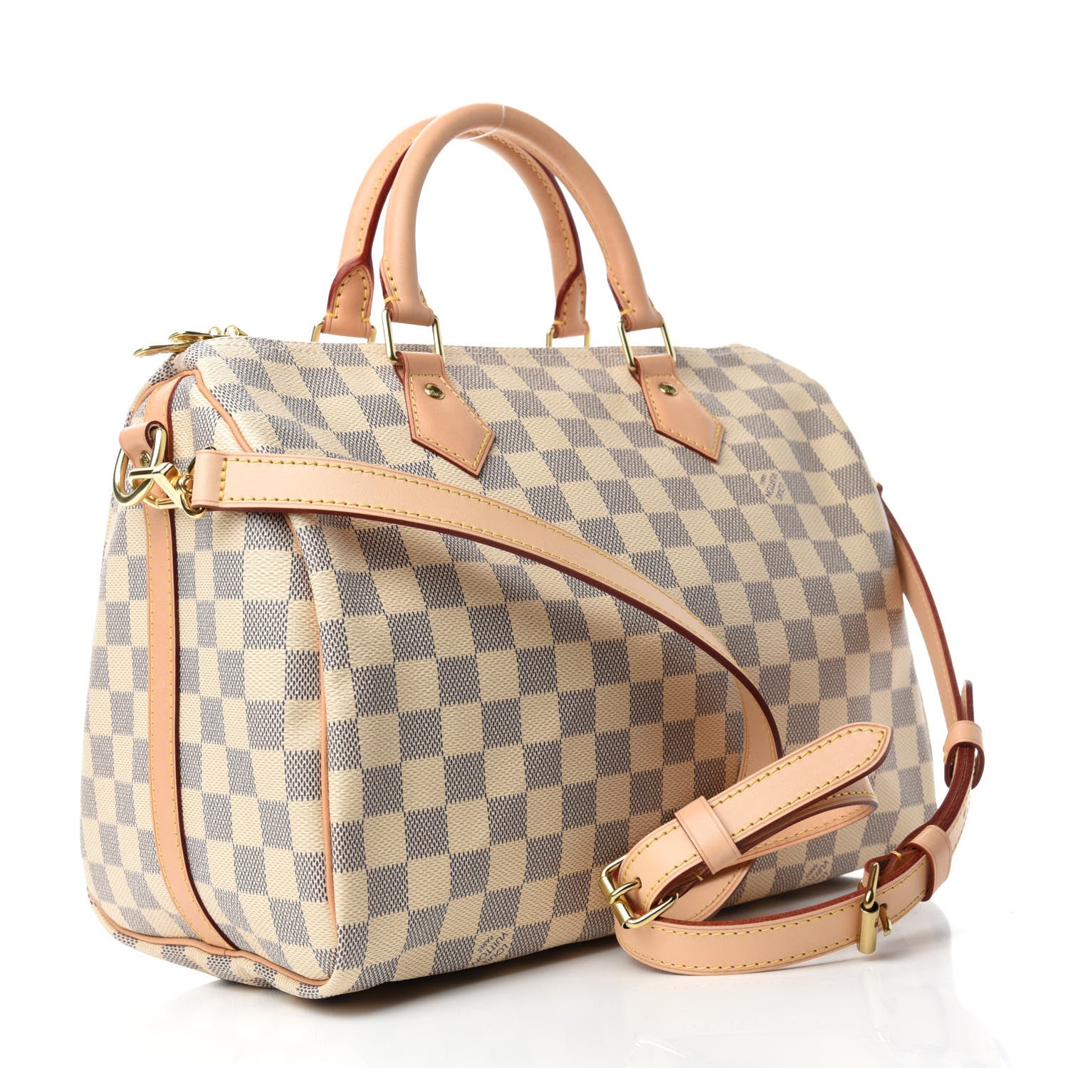 Louis Vuitton Damier Azur Speedy Bandouliere 30 3 of 10