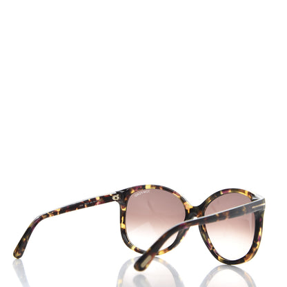 Tom Ford Alicia Sunglasses TF 275 Havana 4 of 8