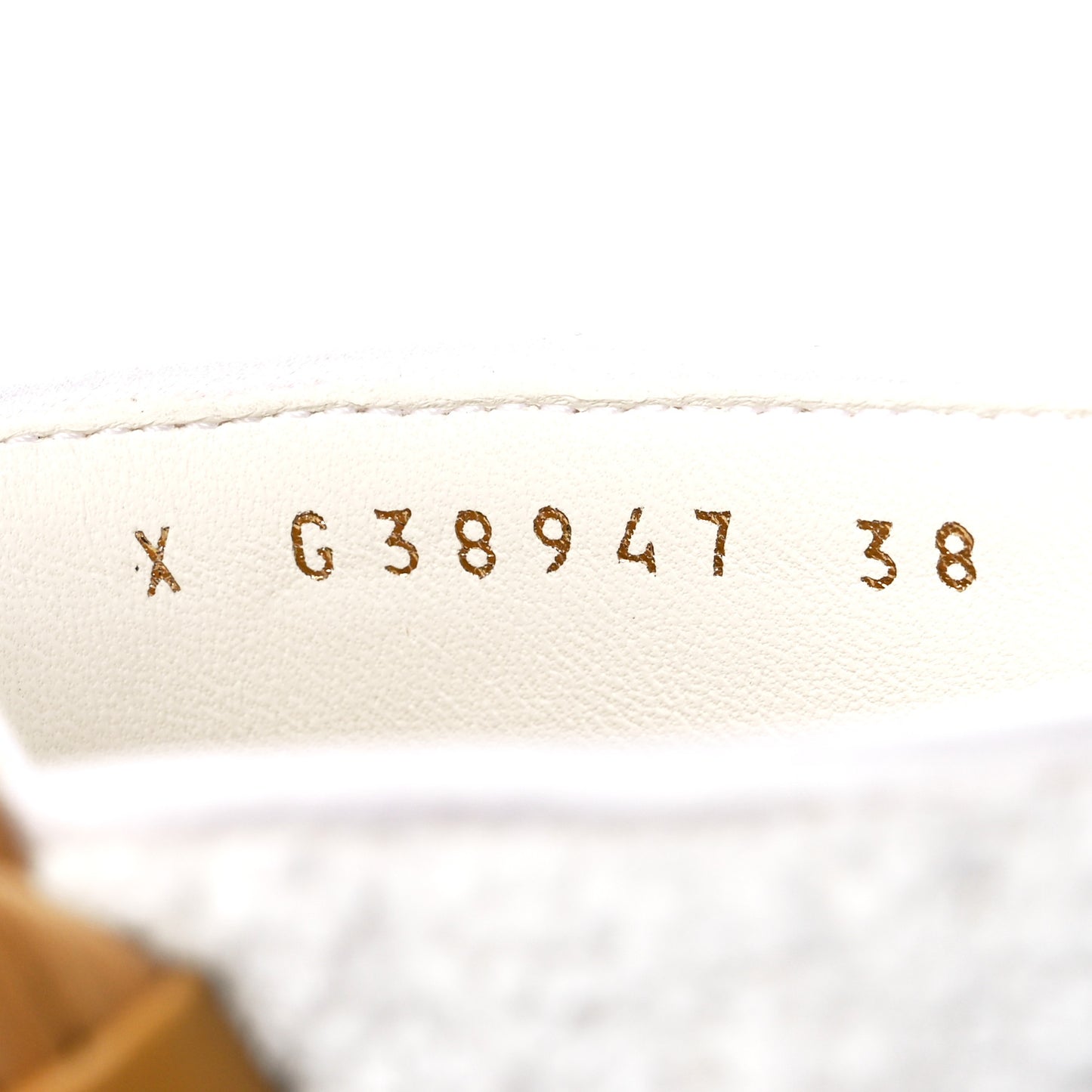 Terry Cloth Raffia CC Logo Thong Sandals 38 White