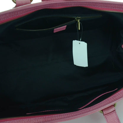 Celine Leather Large Ella Framed Satchel Pink 9 of 11